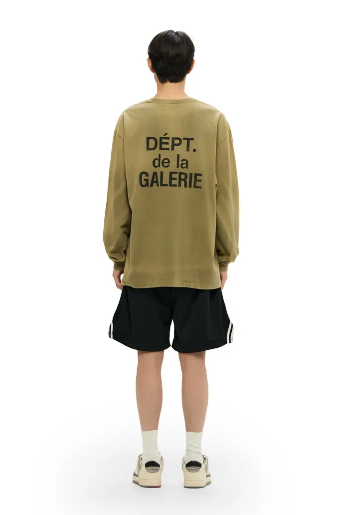 GALLERY DEPT. VENICE COURT SHORTS English mesh shorts Logo webbing wide-leg basketball shorts Black and white S-XL Original molding Loose wide-leg version American boys' first choice Breathable mesh fabric Superimposed soft material inside Comfortable and easy to match Custom-woven original consistent webbing/main mark/component wash mark Details are enlarged to follow